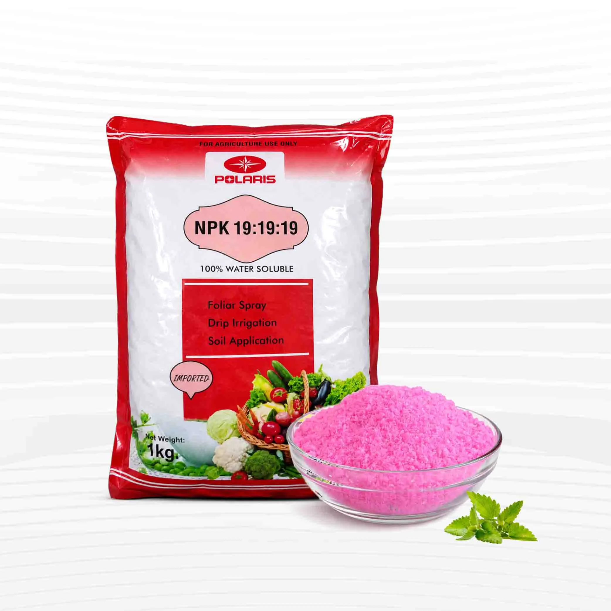 NPK 19-19-19 (Balanced Fertilizer) Polaris - 1 Kg (Intact Packet)